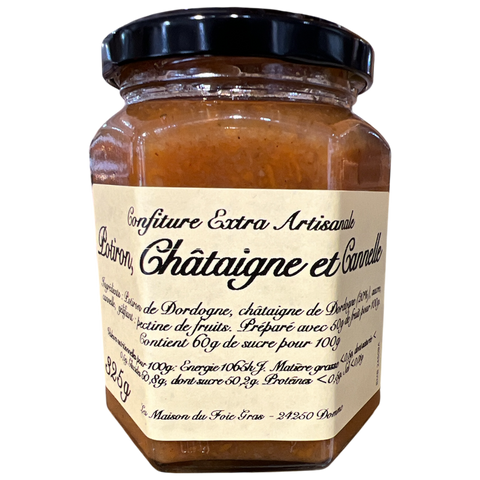 Potiron, Châtaigne et Cannelle - confiture extra