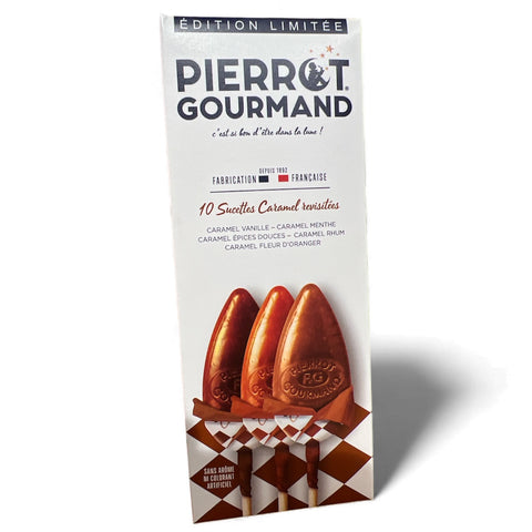 Etui 10 Sucettes Édition Limitée - Pierrot Gourmand - La Dommoise