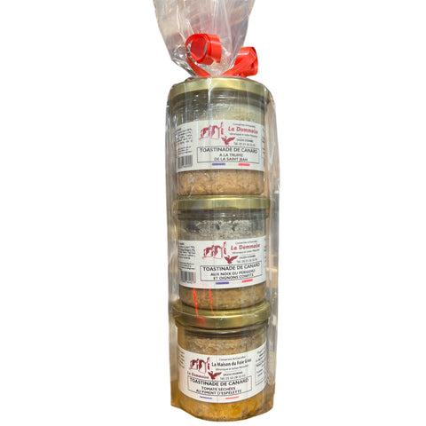 Assortiment de 3 Toastinades