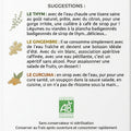 Fiche recette SIROPS BIO - La Dommoise