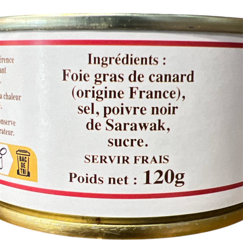 Foie gras de canard entier de Dordogne - Boite