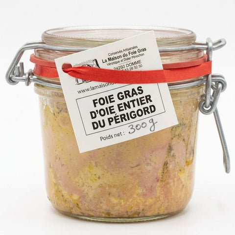 Foie gras d'Oie entier du Périgord 300g - La Dommoise