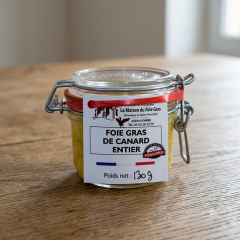 Foie gras de canard entier IGP Périgord - La Dommoise