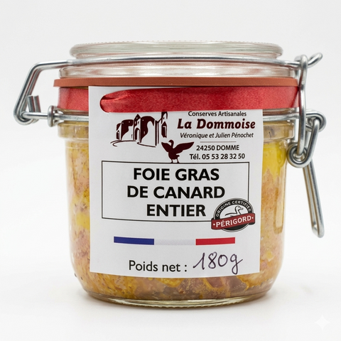 Foie gras de canard entier IGP Périgord - La Dommoise