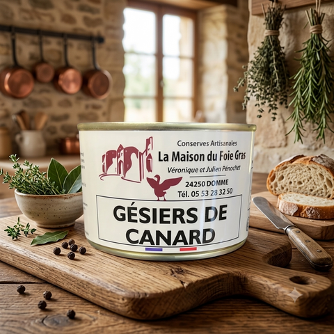 Gésiers de canard confit - La Dommoise