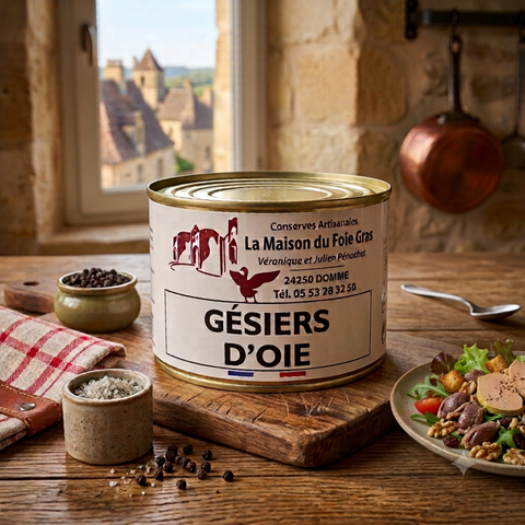Gésiers d'oie confit - La Dommoise