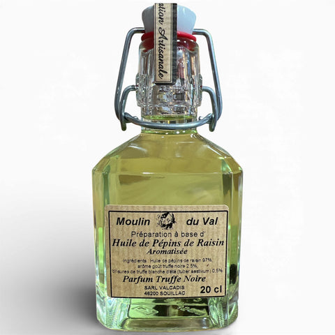 Huile de Pépin de Raisin aromatisée à la Truffe - 20cl - La Dommoise