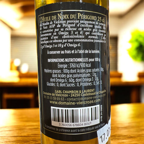 Huile de Noix Périgord - La Dommoise