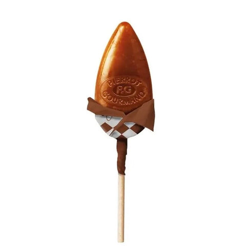 Étui 10 sucettes caramel au lait frais - PIERROT GOURMAND