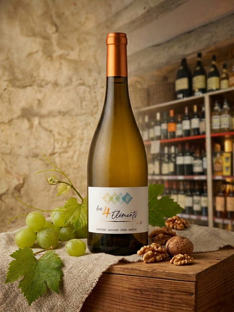 Les 4 éléments - Bergerac Blanc - La Dommoise