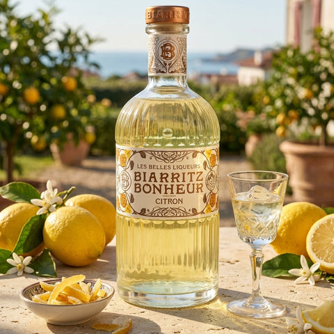 Liqueur de Citron - Biarritz Bonheur - La Dommoise
