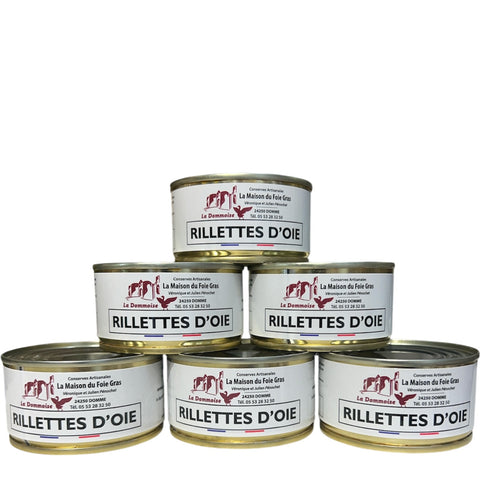 Lot Rillettes d'oie 130g - 5+1