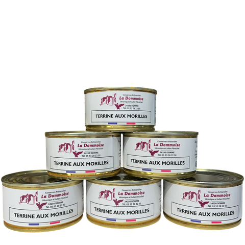 Lot Pâté aux MORILLES 130g - 5+1 Gratuite