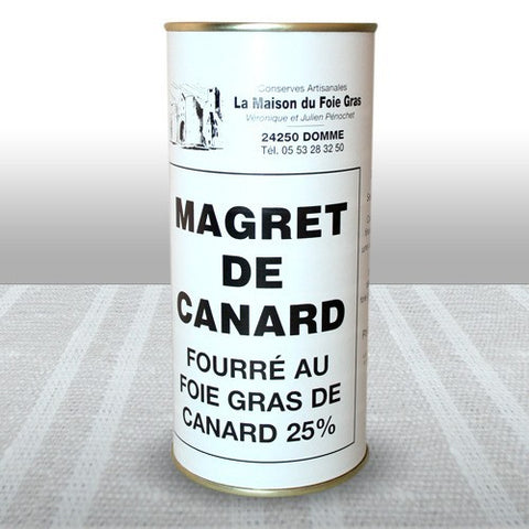 Magret de canard fourré au foie gras de canard 25% - La Dommoise