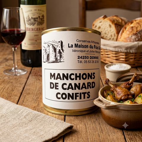Manchons de canard confit - La Dommoise