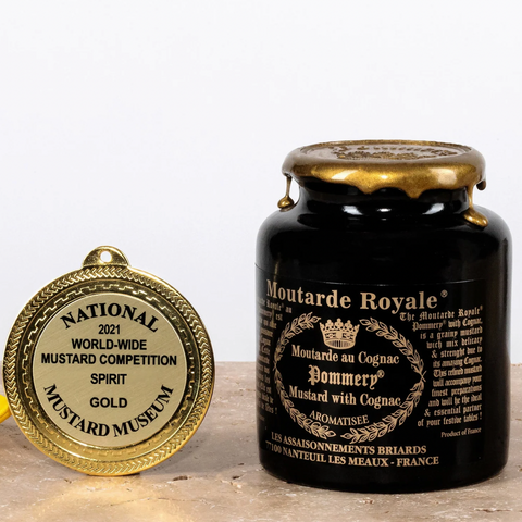 Moutarde de Meaux au Cognac Pommery - La Dommoise