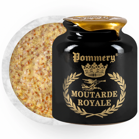 Moutarde de Meaux au Cognac Pommery - La Dommoise