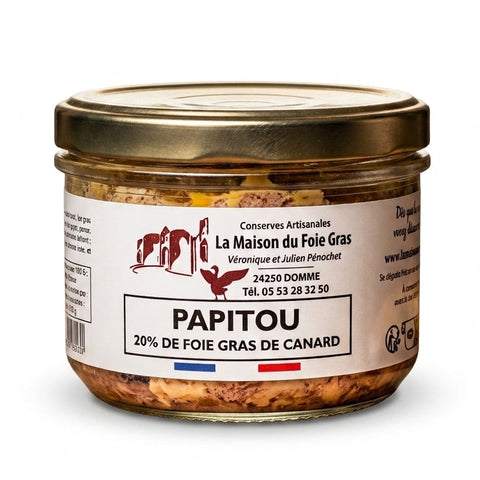 Papitou Dommois - Bocal de 180g - La Dommoise