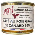 Pâté PÉRIGOURDIN 30% de foie de Canard - La Dommoise