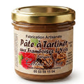 Pâte à tartiner Framboises Noix - La Dommoise