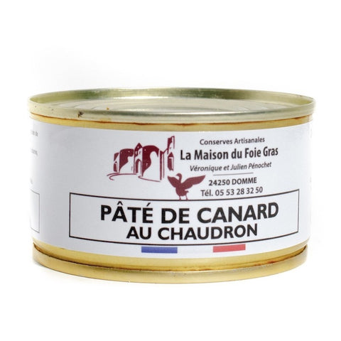 Pâté de CANARD aux CHAUDRON de 130g - La Dommoise