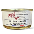 Pâté de CANARD aux POIVRE VERT - La Dommoise