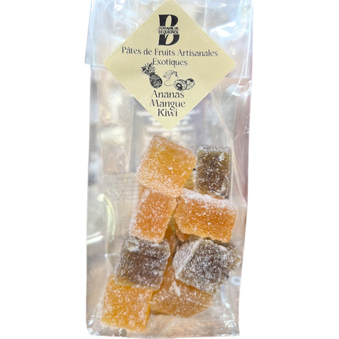 Pâte de fruits Exotique Ananas/Mangue/Kiwi - BÉQUIGNOL