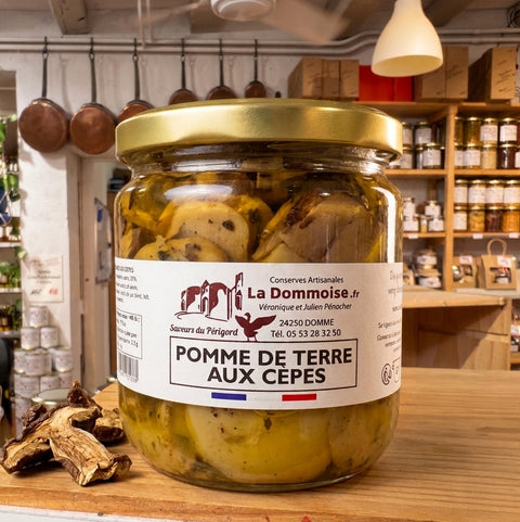 Pomme de terre aux cèpes - 320g - La Dommoise