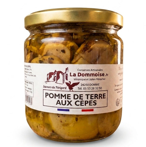 Pomme de terre aux cèpes - 320g - La Dommoise