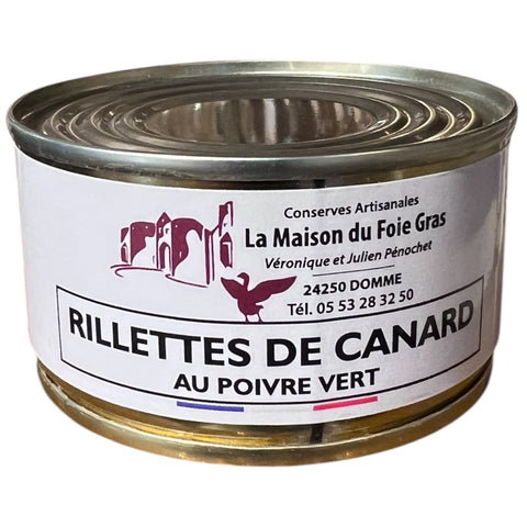 Rillettes de pato con pimiento verde