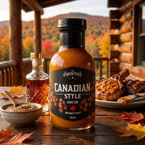 Sauce BBQ Canadian Style La Pimenterie - La Dommoise