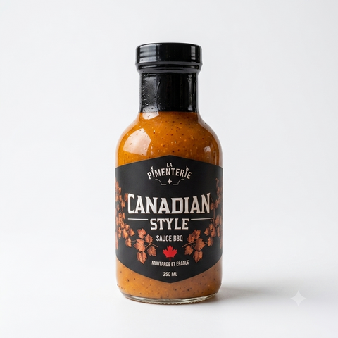 Sauce BBQ Canadian Style La Pimenterie - La Dommoise