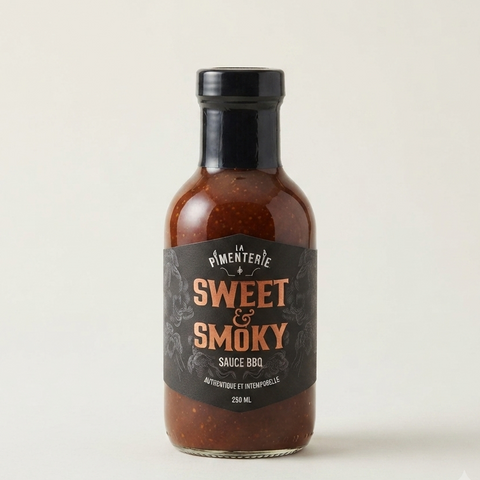 Sauce BBQ Sweet & Smoky La Pimenterie - La Dommoise