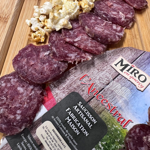 Saucisson l'Ancestral Miro présentation - La Dommoise