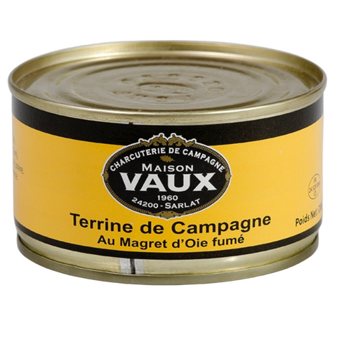 Terrine de Camapgne au Magret d'Oie fumé - La Dommoise