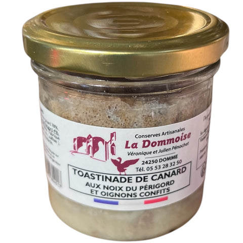 Toastinade de canard aux noix du Périgord et oignons confits - 100 g