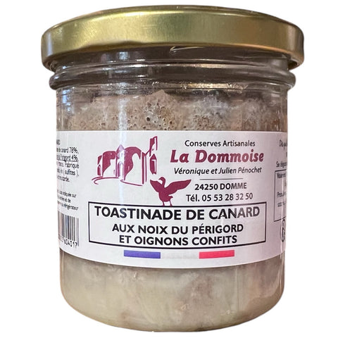 Toastinade de canard aux noix du Périgord et oignons confits - 100 g