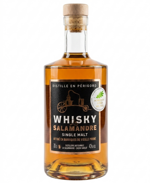 Whisky Single Malt Prune - La Salamandre - La Dommoise