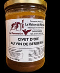 Civet d'Oie au vin de Bergerac - 600g - La Dommoise