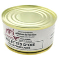 Lot de Rillettes d'oie Cèpes Persillades 130 g - 5+1 gratuite - La Dommoise