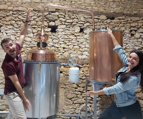 PASTIS de la Distillerie l'ORT 45% - 70cl - La Dommoise