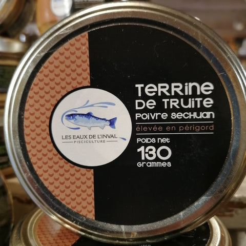 Terrine de Truite au Poivre de Sichuan - 130g - La Dommoise